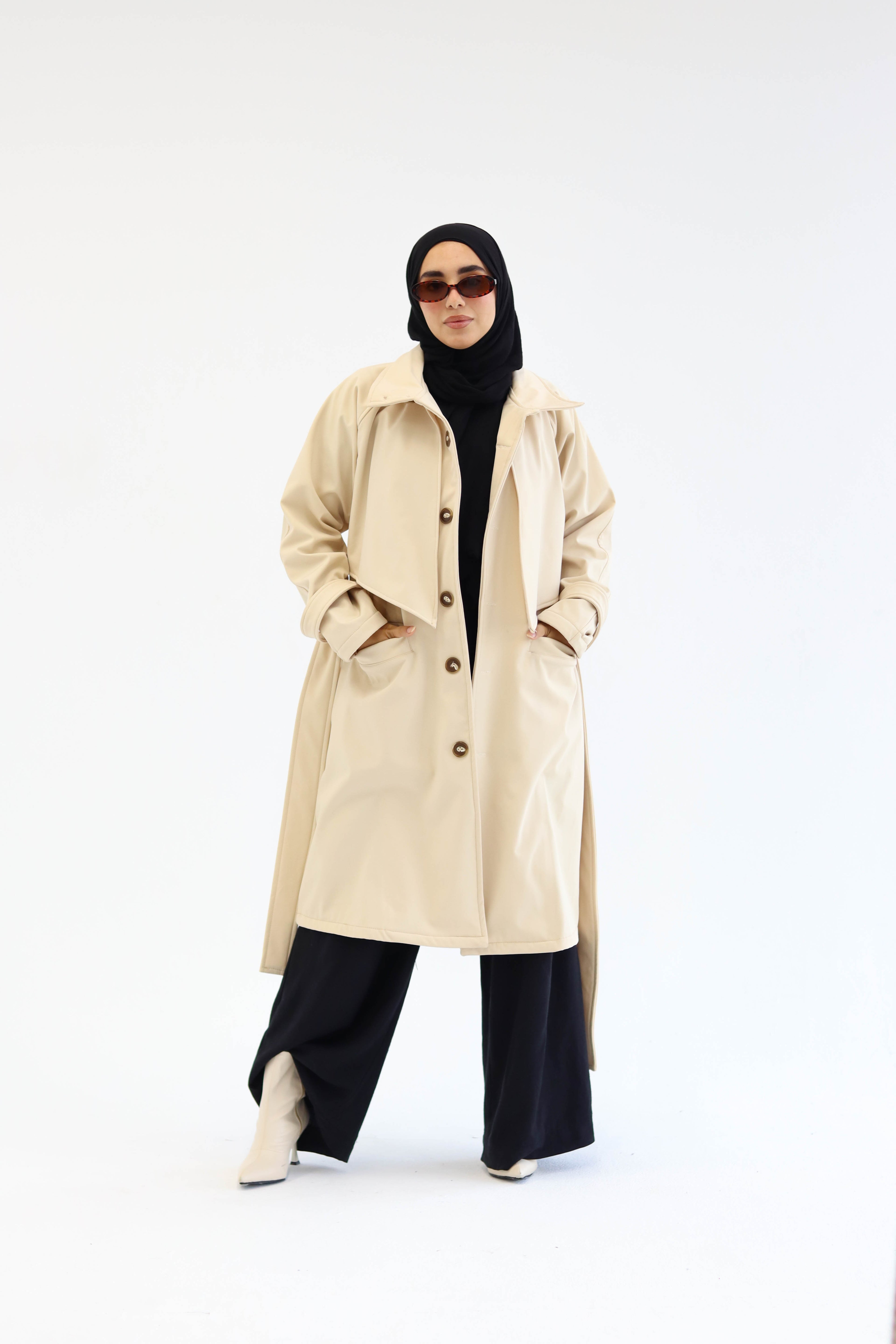 Sadeen trench coat