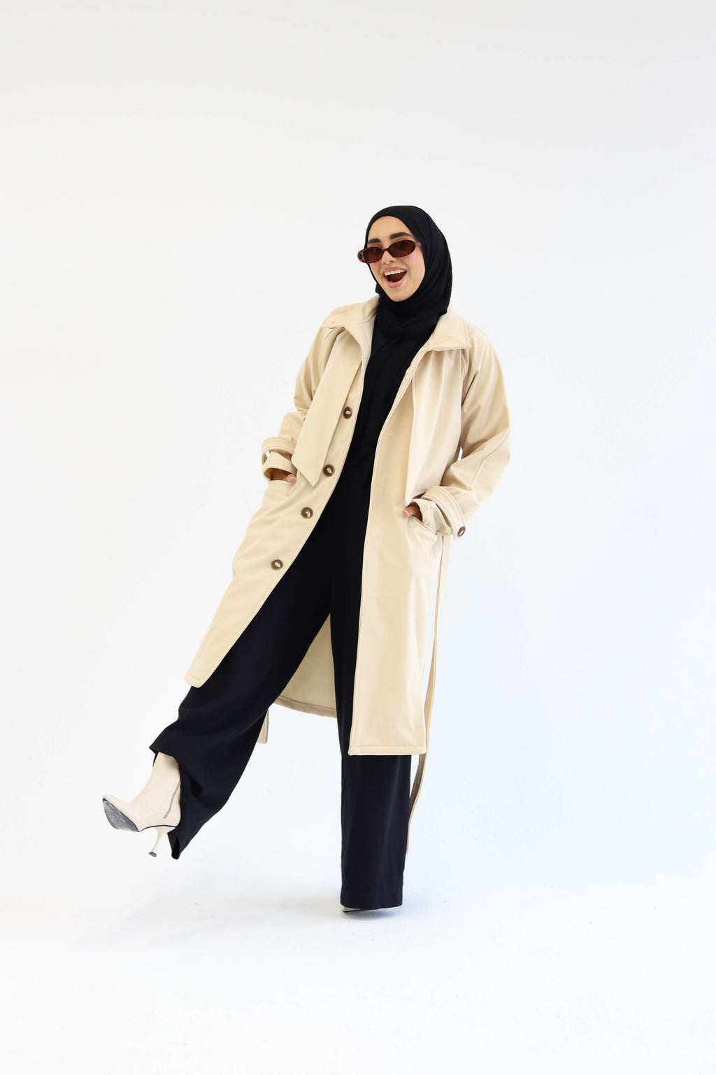 Sadeen trench coat