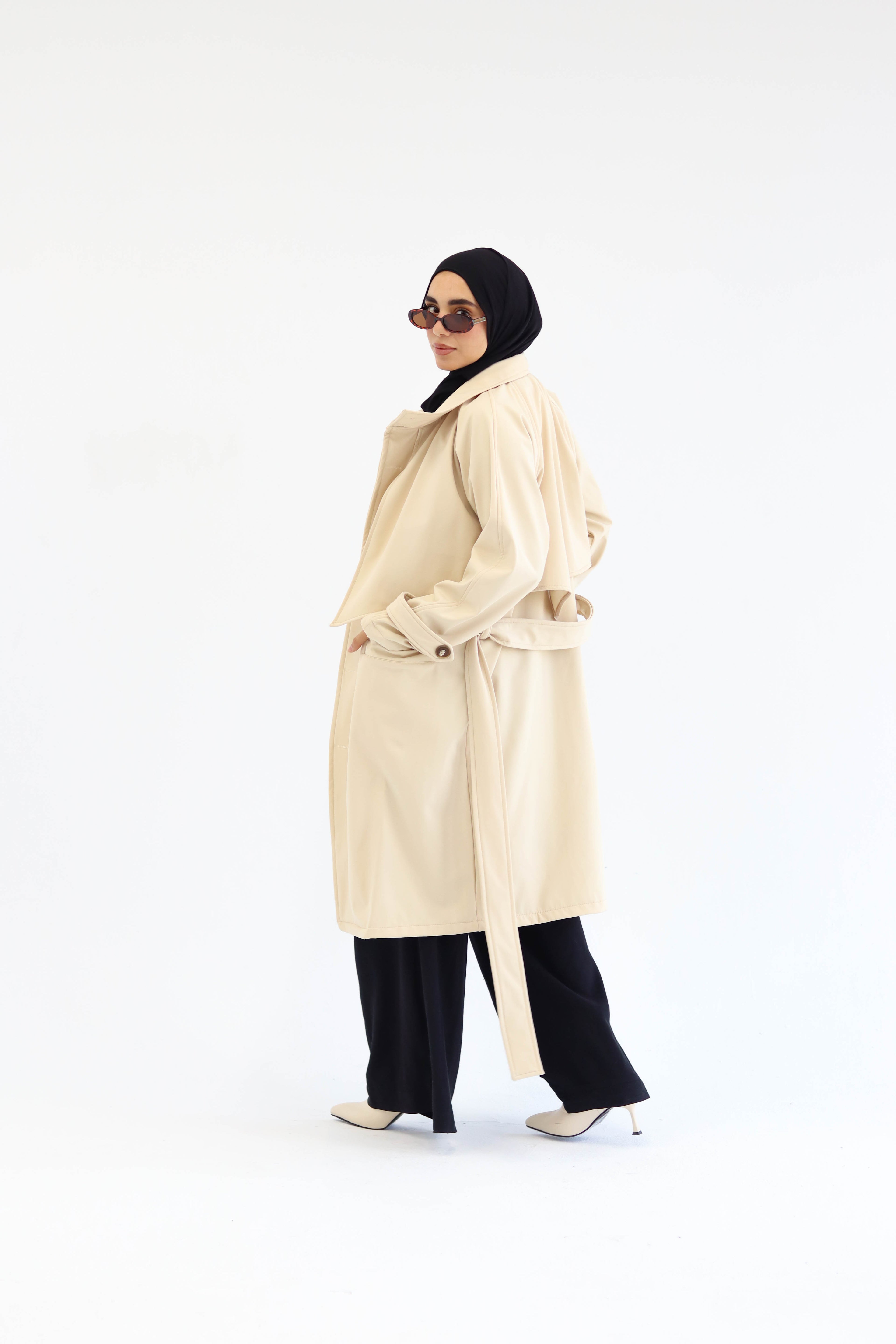 Sadeen trench coat