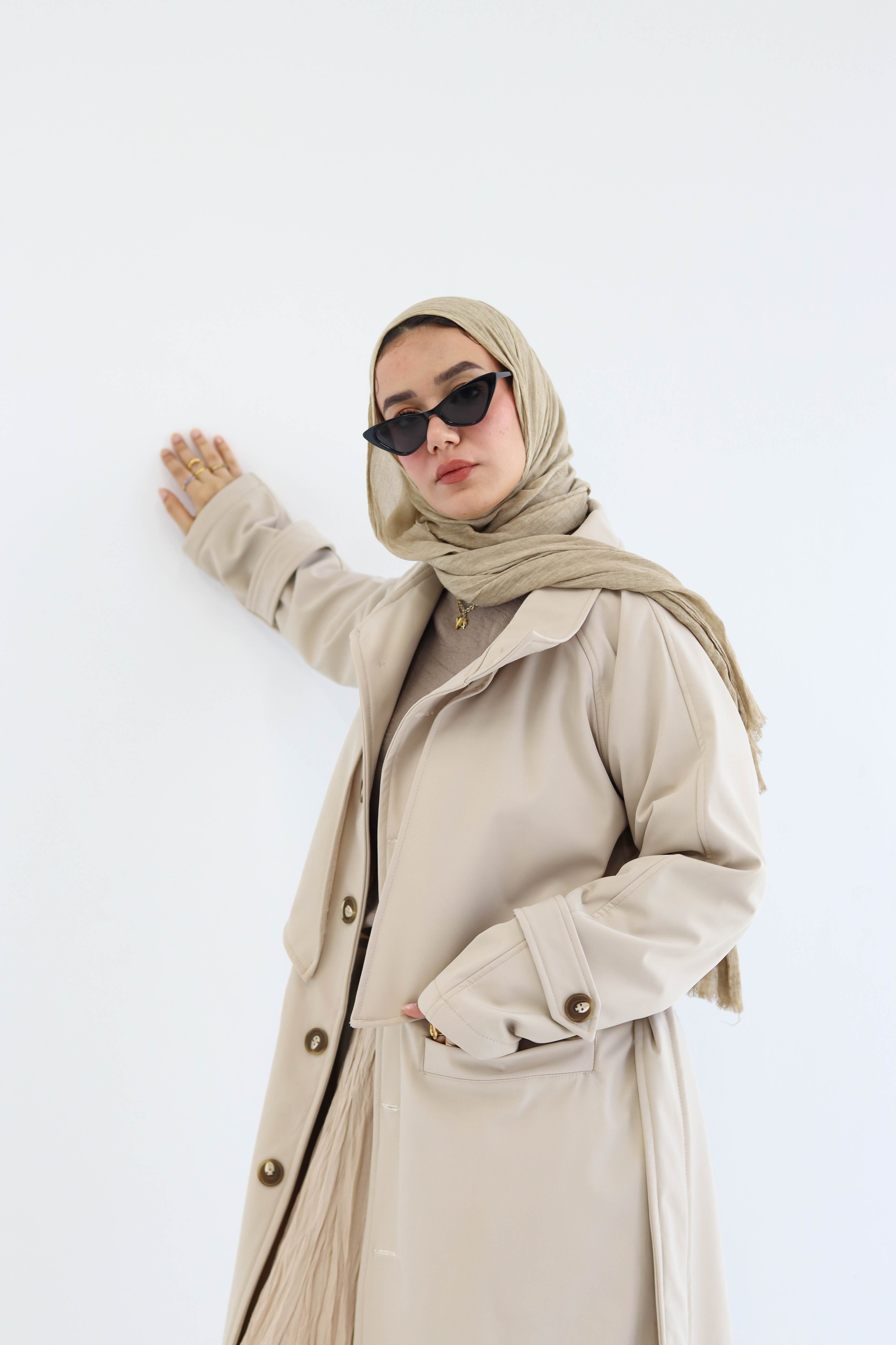 Sadeen trench coat