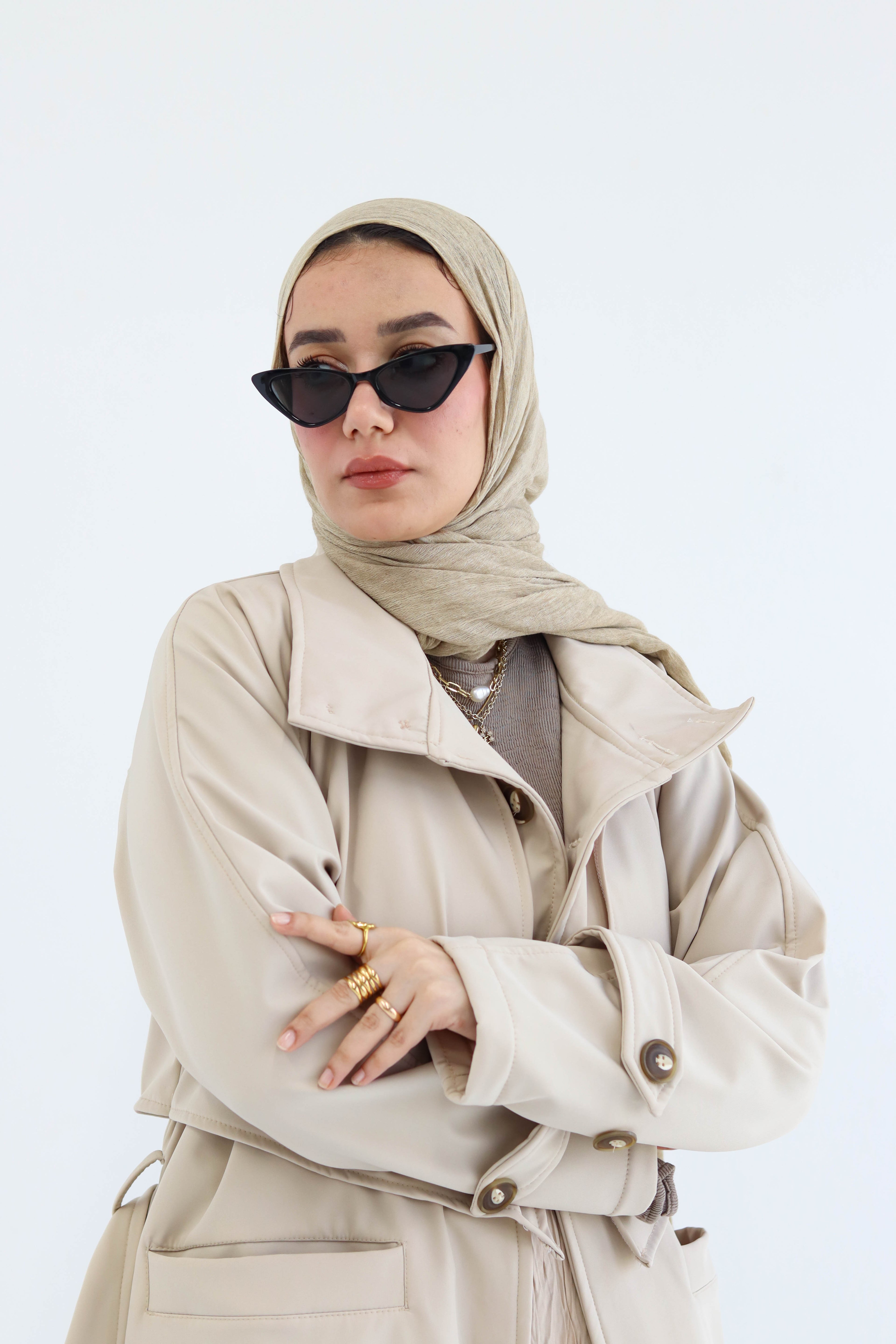 Sadeen trench coat