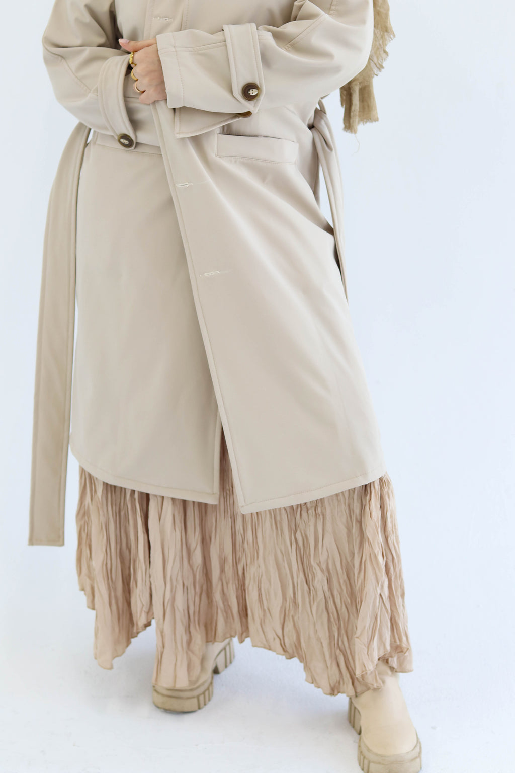 Sadeen trench coat