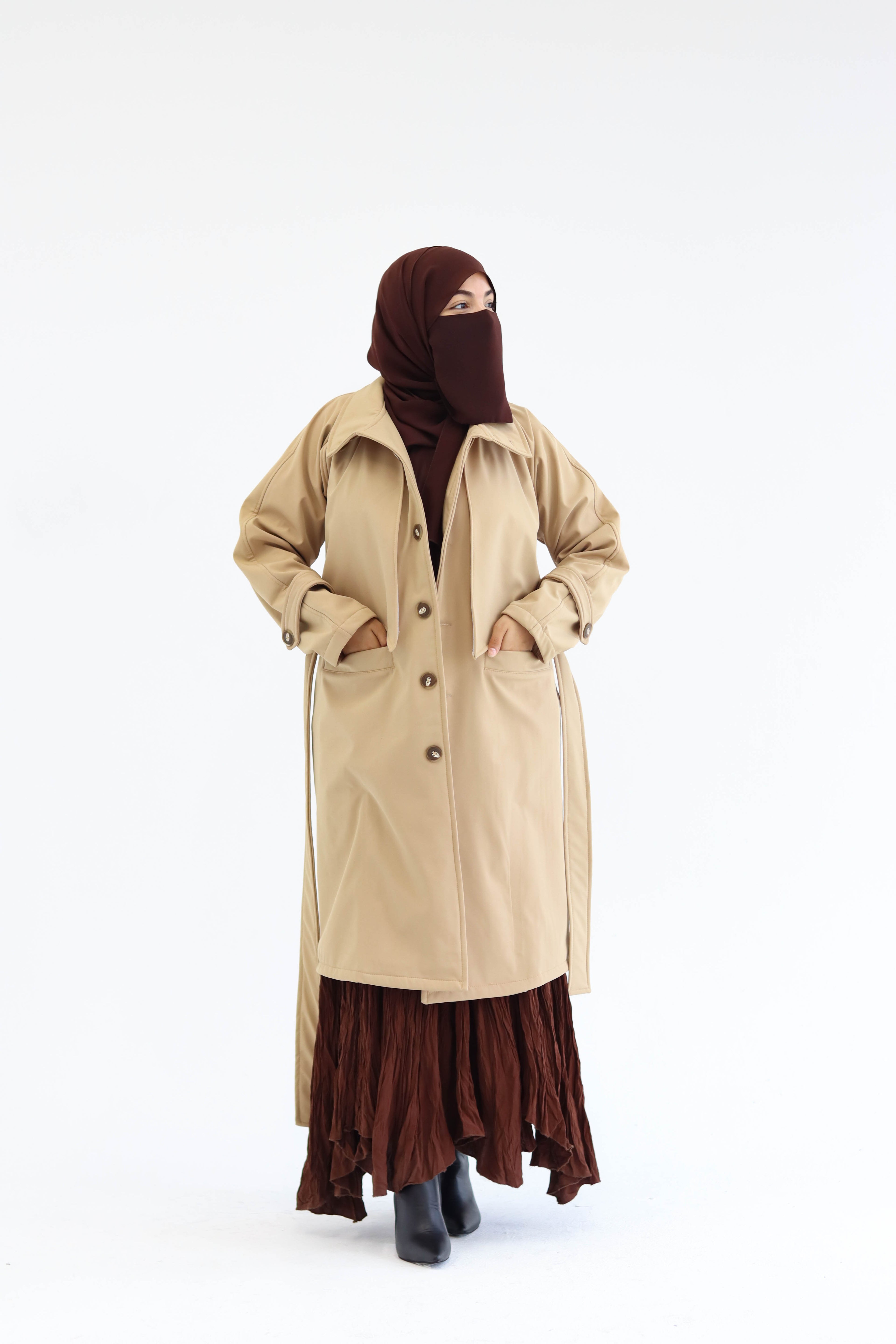 Sadeen trench coat