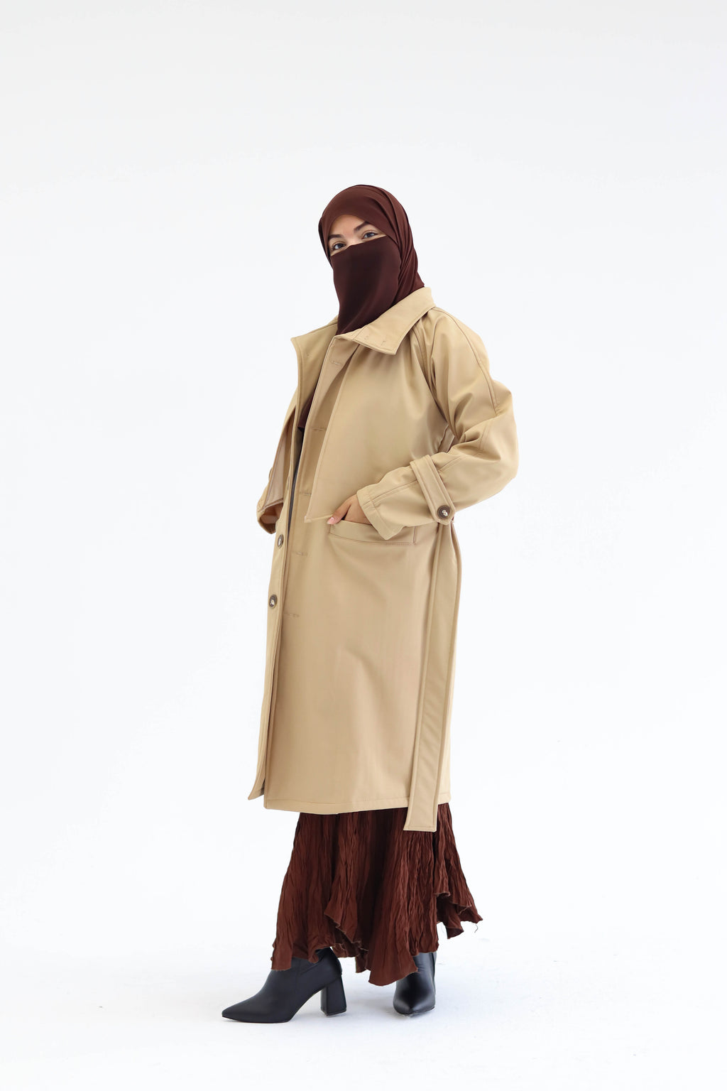 Sadeen trench coat