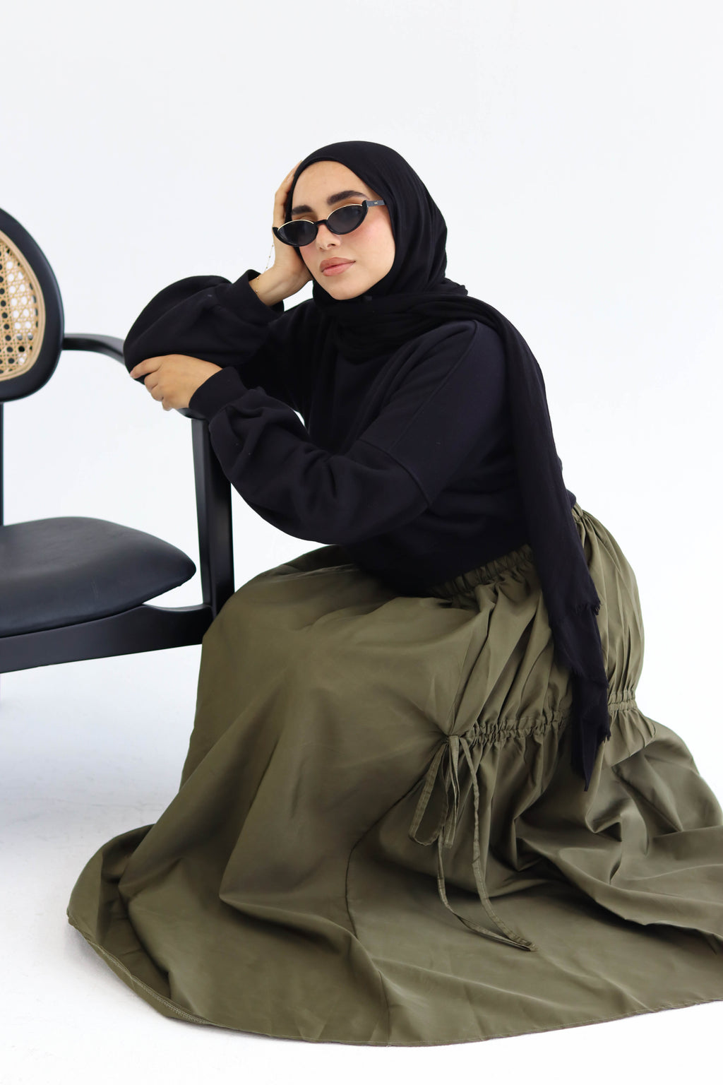 Layla gathered skirt