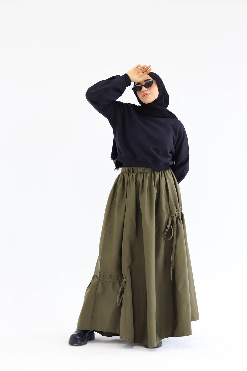 Layla gathered skirt