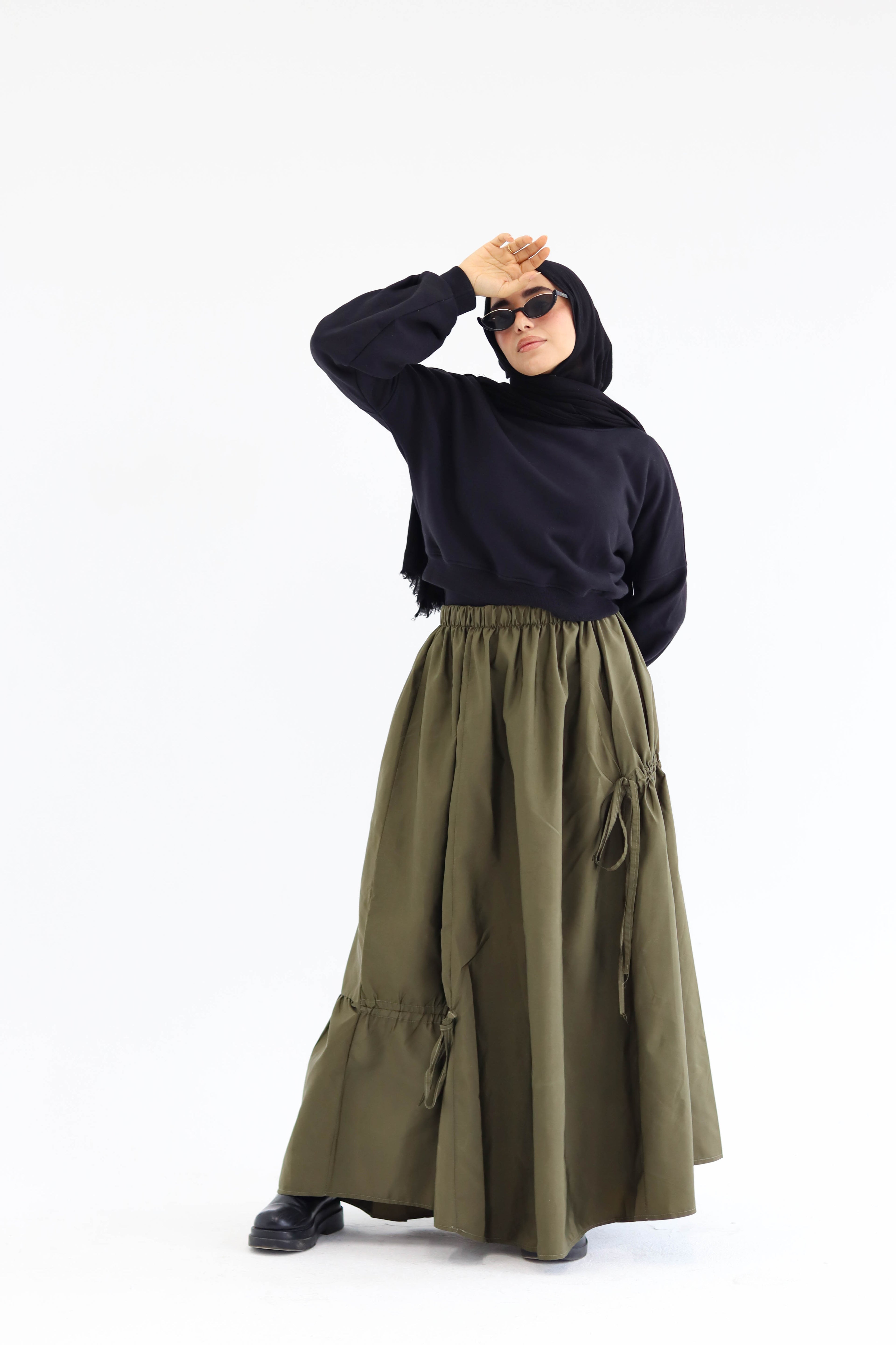 Layla gathered skirt