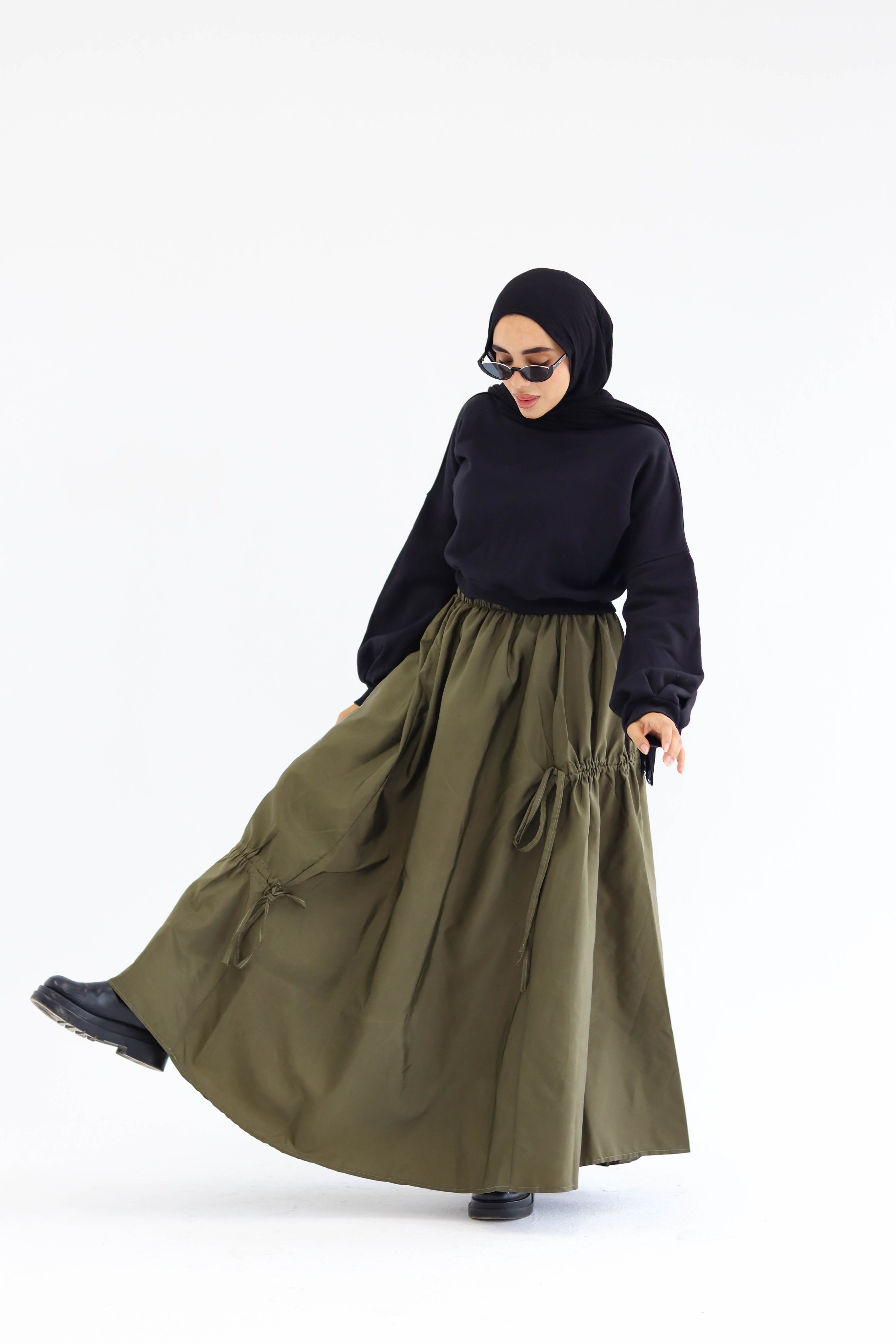 Layla gathered skirt