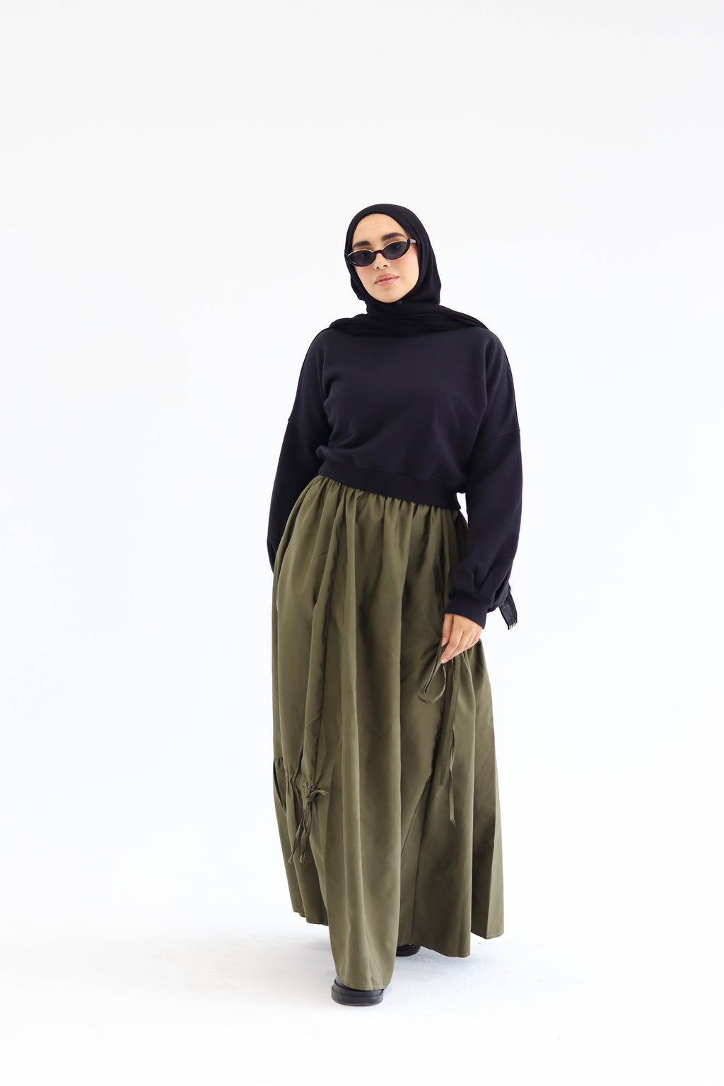 Layla gathered skirt