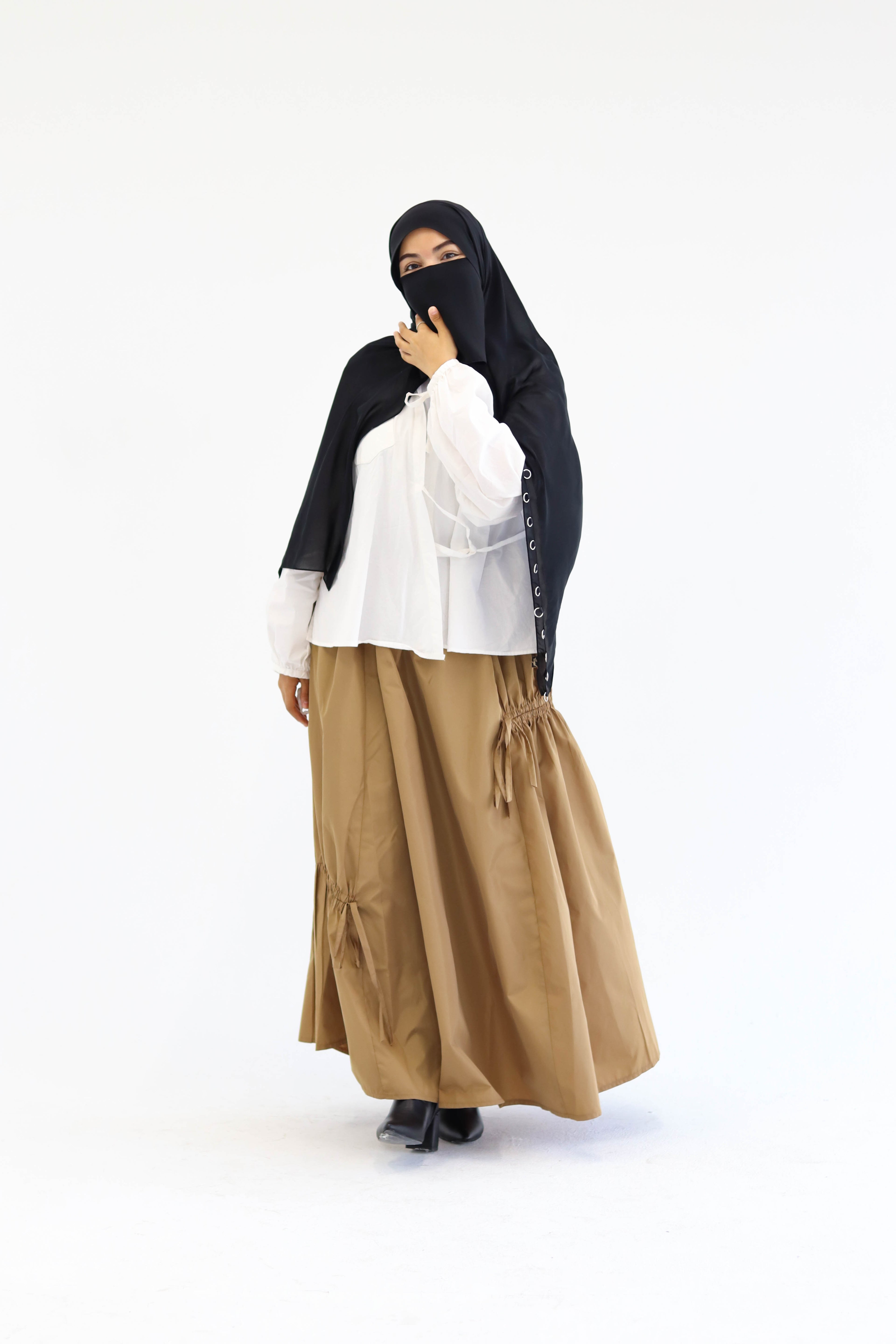 Layla gathered skirt