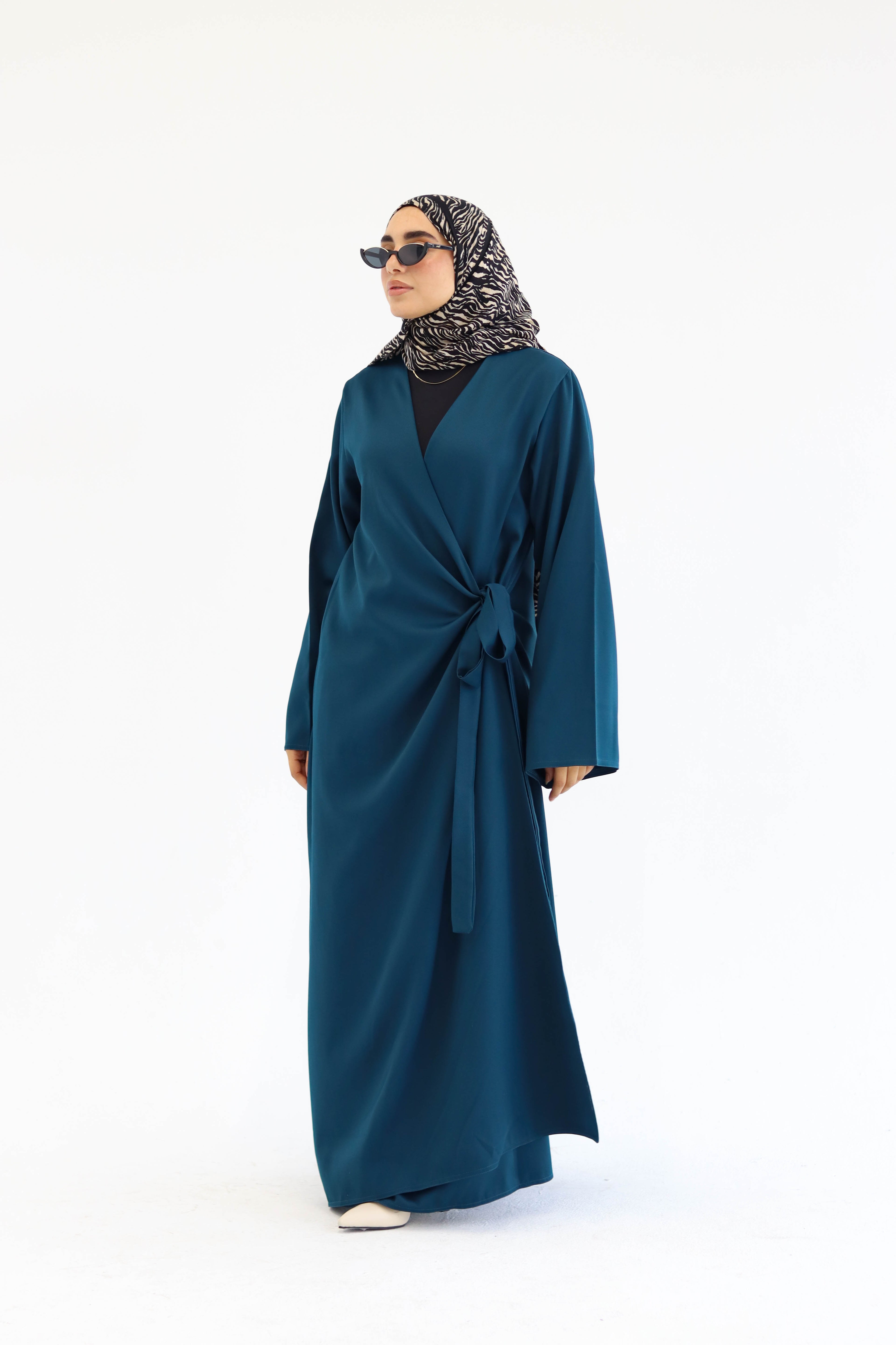 Ease FLOWY wrap dress